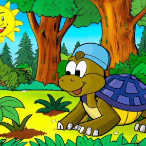 Kindergeschichte Ueber Eine Schildkroete Names Ruediger - Bild aus der Kinderschatzkiste.