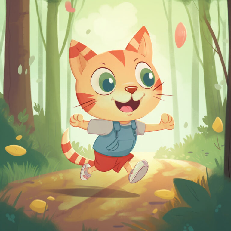 Kiki’s Abenteuer: Liebevolle Illustration für Kinder.