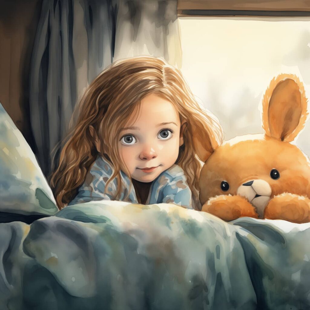 Lena und ihr Hoppelhase