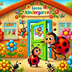 Max der Marienkäfer geht in den Kindergarten